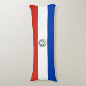 Coussins Longs Drapeau du Paraguay (Devant (Vertical))
