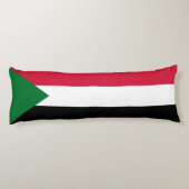 Coussins Longs Drapeau du Soudan (Dos)