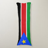 Coussins Longs Drapeau du Soudan du Sud (Devant (Vertical))