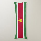Coussins Longs Drapeau du Suriname (Devant (Vertical))