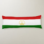 Coussins Longs Drapeau du Tadjikistan (Dos)