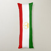 Coussins Longs Drapeau du Tadjikistan (Dos (Vertical))
