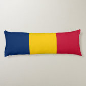 Coussins Longs Drapeau du Tchad (Dos)