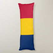 Coussins Longs Drapeau du Tchad (Dos (Vertical))
