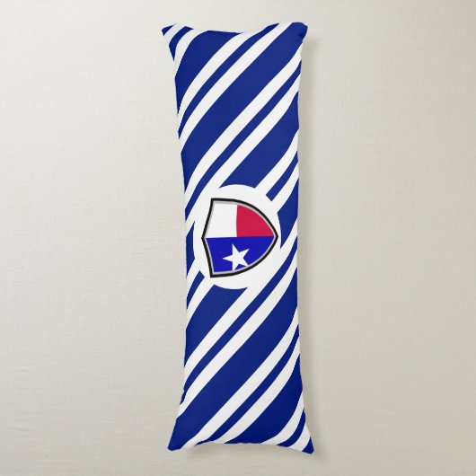 Coussins Longs Drapeau du Texas (Devant (Vertical))