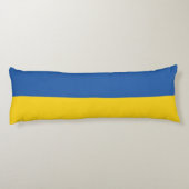 Coussins Longs Drapeau d'Ukraine (Dos)