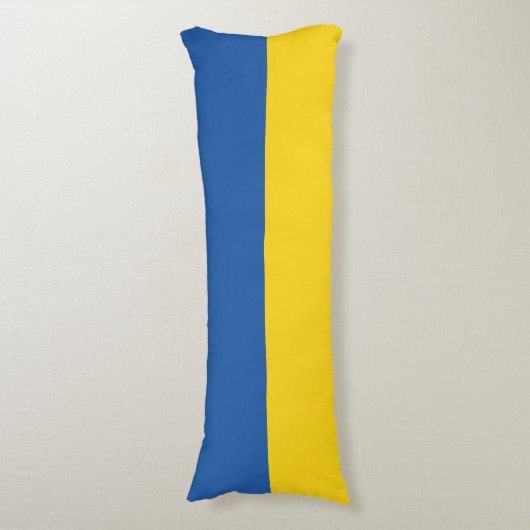 Coussins Longs Drapeau d'Ukraine (Devant (Vertical))