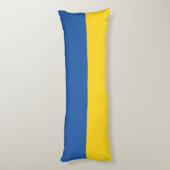Coussins Longs Drapeau d'Ukraine (Dos (Vertical))