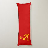 Coussins Longs Drapeau d'Union Soviétique (Dos (Vertical))