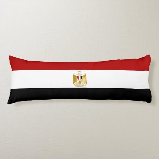 Coussins Longs Drapeau égyptien (Devant)