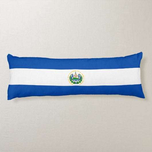 Coussins Longs Drapeau El Salvador (Dos)
