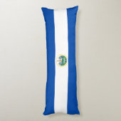 Coussins Longs Drapeau El Salvador (Dos (Vertical))