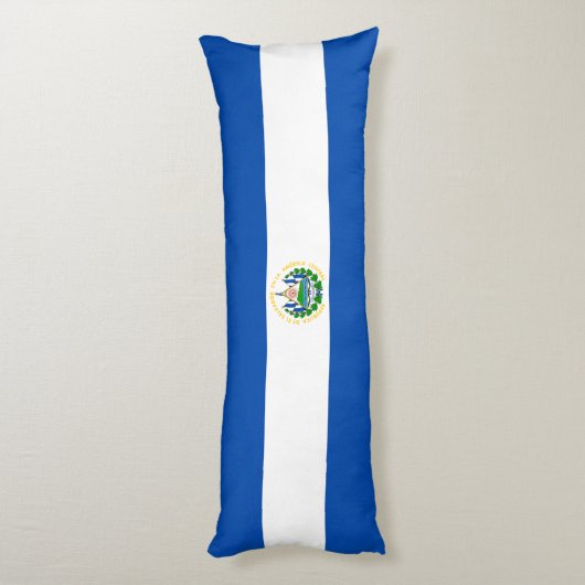Coussins Longs Drapeau El Salvador (Dos (Vertical))