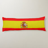 Coussins Longs Drapeau espagnol (Dos)