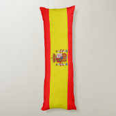 Coussins Longs Drapeau espagnol (Dos (Vertical))