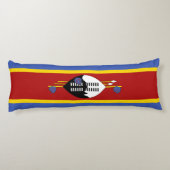Coussins Longs Drapeau Eswatini (Dos)