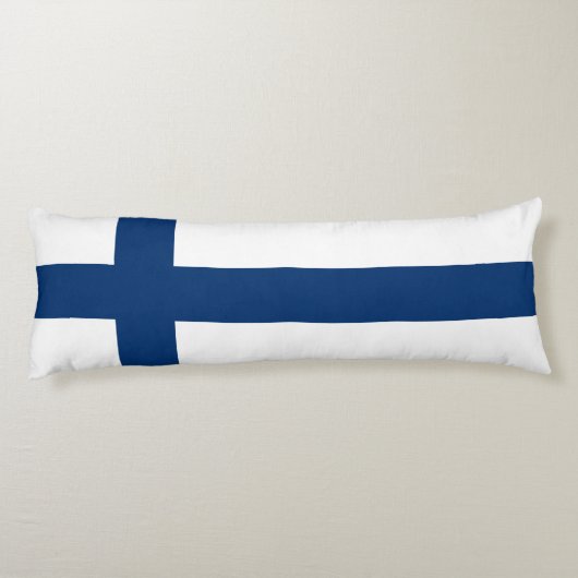 Coussins Longs Drapeau Finlande (Dos)