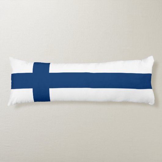 Coussins Longs Drapeau Finlande (Devant)