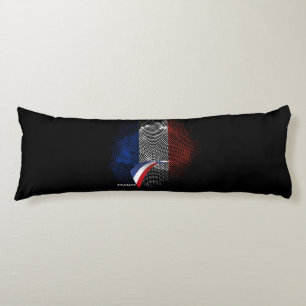 Coussins Longs Drapeau français