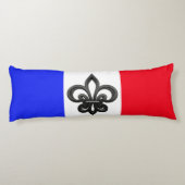 Coussins Longs Drapeau français (Dos)
