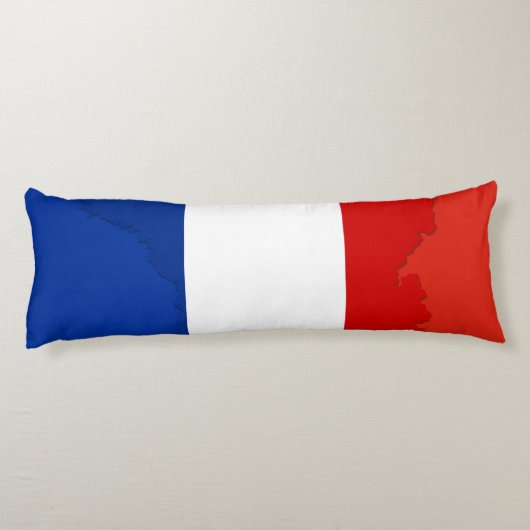 Coussins Longs drapeau français (Dos)