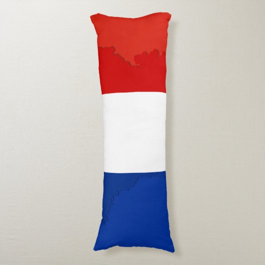 Coussins Longs drapeau français (Devant (Vertical))