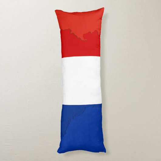Coussins Longs drapeau français (Dos (Vertical))