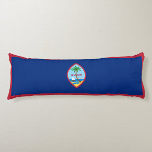 Coussins Longs Drapeau Guam