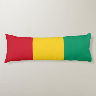 Coussins Longs Drapeau Guinée