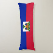 Coussins Longs Drapeau Haïti (Devant (Vertical))
