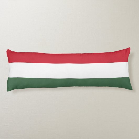 Coussins Longs Drapeau Hongrie (Dos)