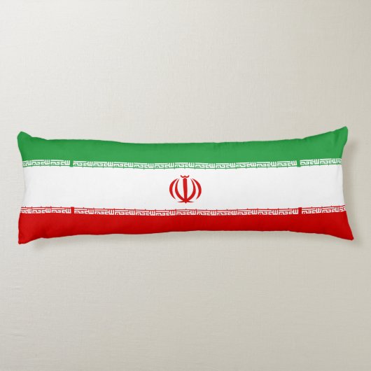 Coussins Longs Drapeau Iran (Dos)
