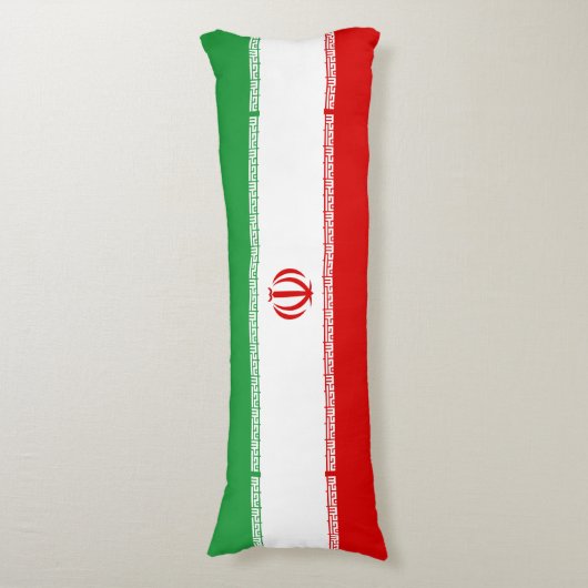 Coussins Longs Drapeau Iran (Devant (Vertical))
