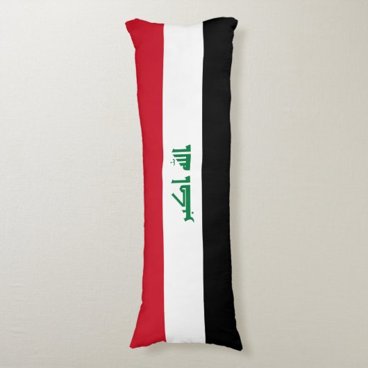 Coussins Longs Drapeau Iraq (Devant (Vertical))