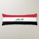 Coussins Longs Drapeau Iraq (Devant)