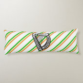 Coussins Longs Drapeau irlandais de rayures (Dos)