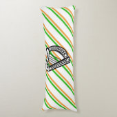 Coussins Longs Drapeau irlandais de rayures (Devant (Vertical))