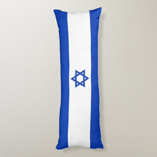 Coussins Longs Drapeau Israël (Dos (Vertical))