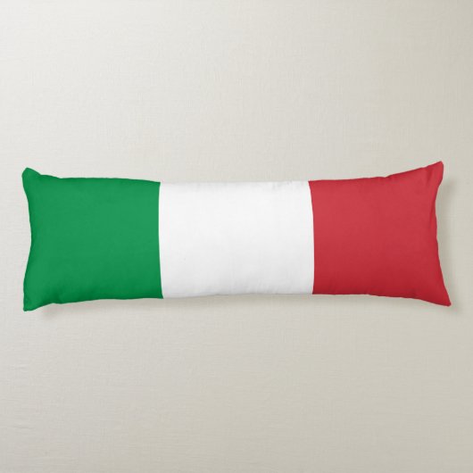 Coussins Longs Drapeau Italie (Dos)