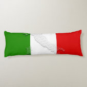 Coussins Longs Drapeau italien (Dos)