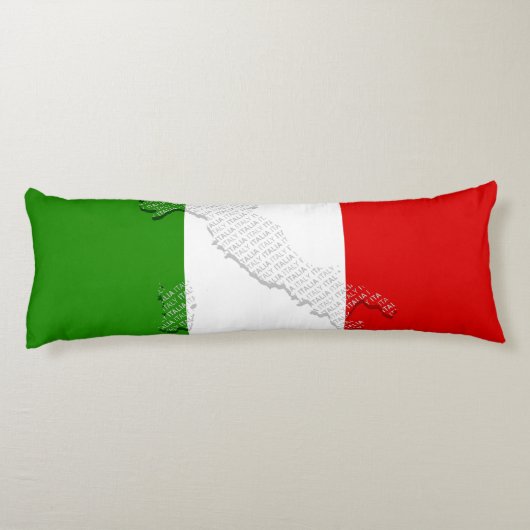 Coussins Longs Drapeau italien (Dos)