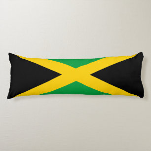 Coussins Longs Drapeau jamaïcain