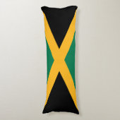 Coussins Longs Drapeau Jamaïque (Devant (Vertical))