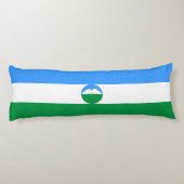 Coussins Longs Drapeau Kabardino Balkaria (Dos)