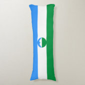 Coussins Longs Drapeau Kabardino Balkaria (Devant (Vertical))