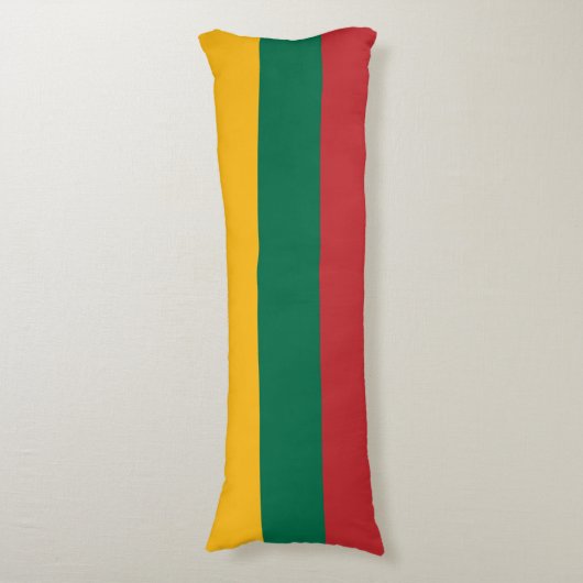Coussins Longs Drapeau Lituanie (Devant (Vertical))