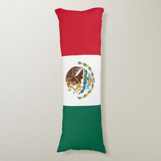 Coussins Longs Drapeau mexicain (Devant (Vertical))
