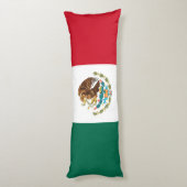 Coussins Longs Drapeau mexicain (Dos (Vertical))