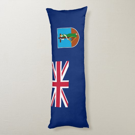 Coussins Longs Drapeau Montserrat (Dos (Vertical))