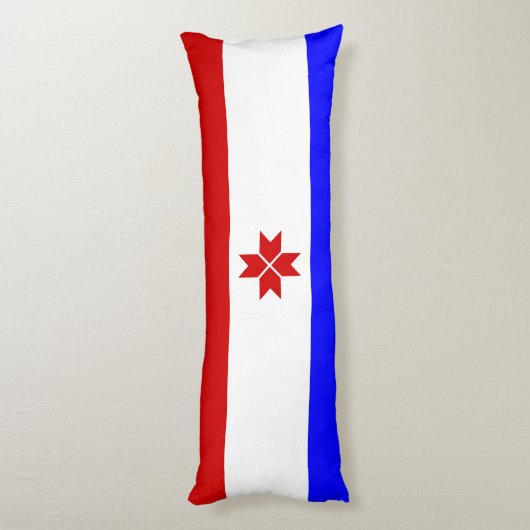 Coussins Longs Drapeau Mordovia (Dos (Vertical))